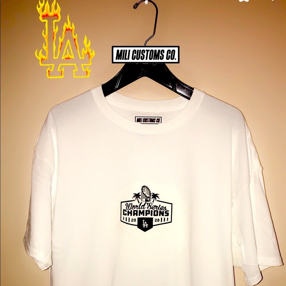 LA DODGERS 2020 WORLD SERIES CHAMPIONS T-SHIRT